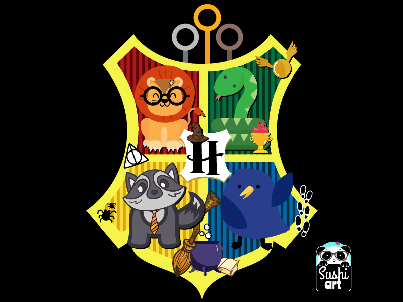 800x600 Hogwarts Houses