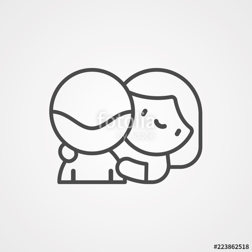 Hug Vector Icon Sign Symbol Stock Image And Royalty Free Vector 500x500 Hug Vector Icon Sign Symbol Stock Image And Royalty Free Vector