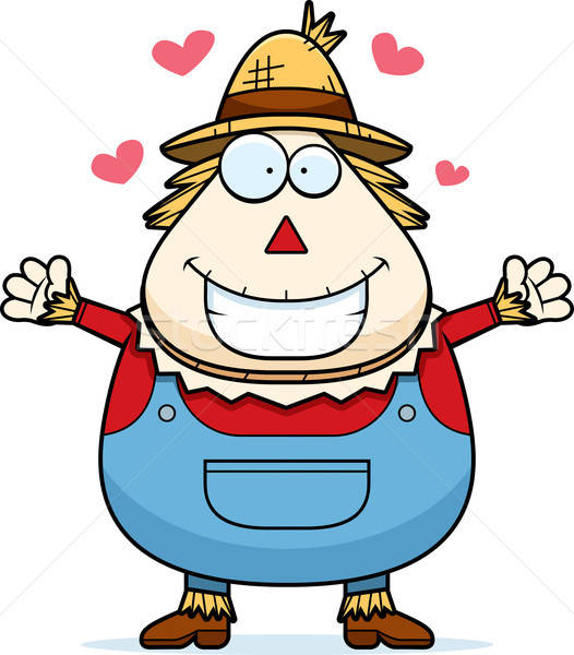 Cartoon Scarecrow Hug Vector Illustration Cory Thoman 526x600 Cartoon Scarecrow Hug Vector Illustration Cory Thoman