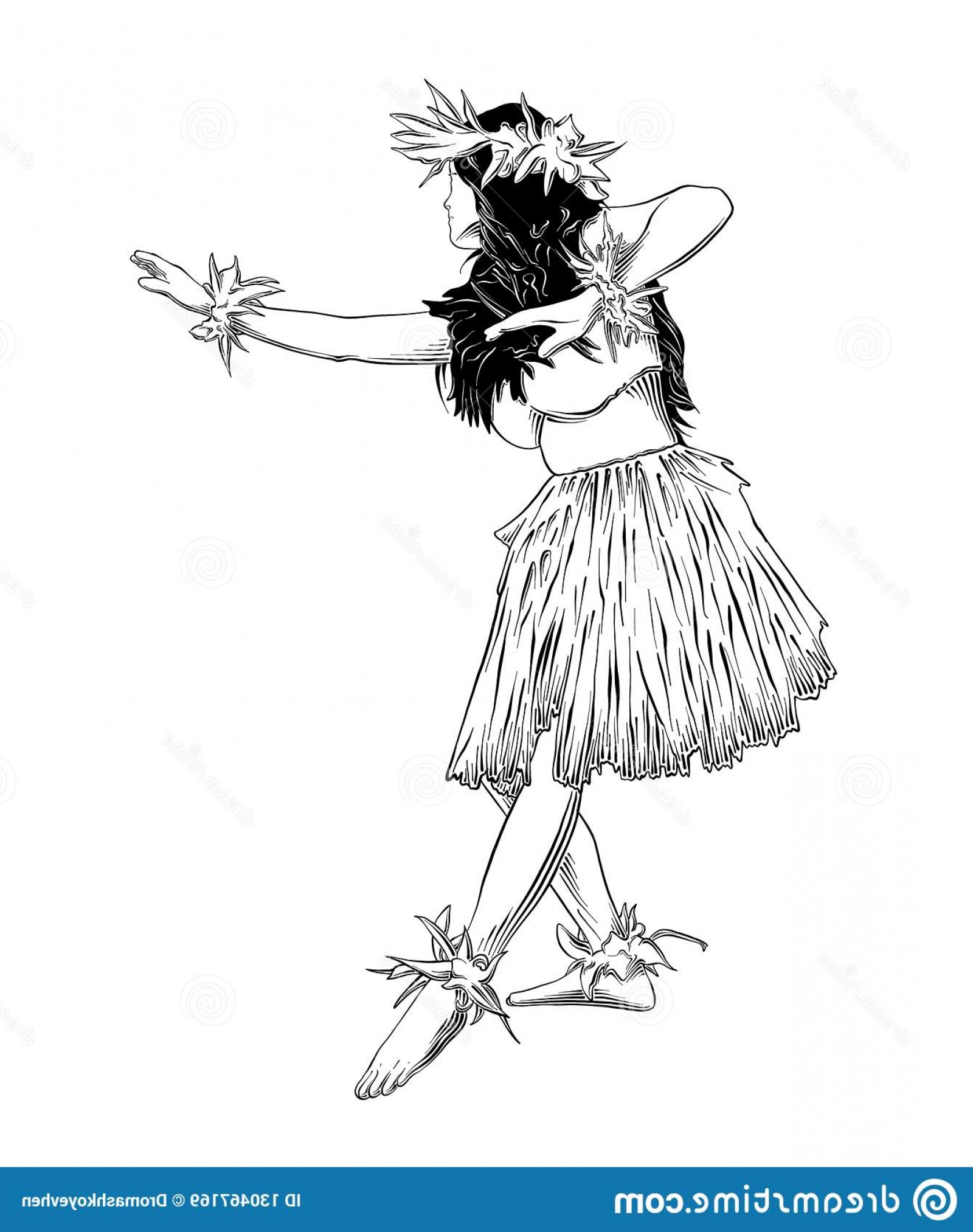 Hula Dancer Vector at Vectorified.com | Collection of Hula Dancer ...