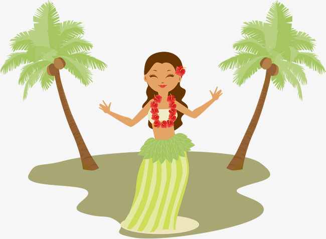 650x477 Hula Dance Vector, Dance Vector, Beauty