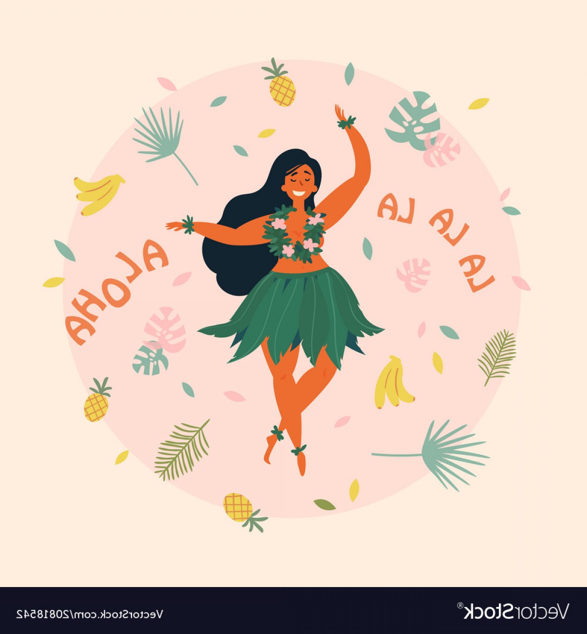 1200x1296 Aloha Hawaiian Holidays Poster With Hula Dancer Vector Hoodamathrun
