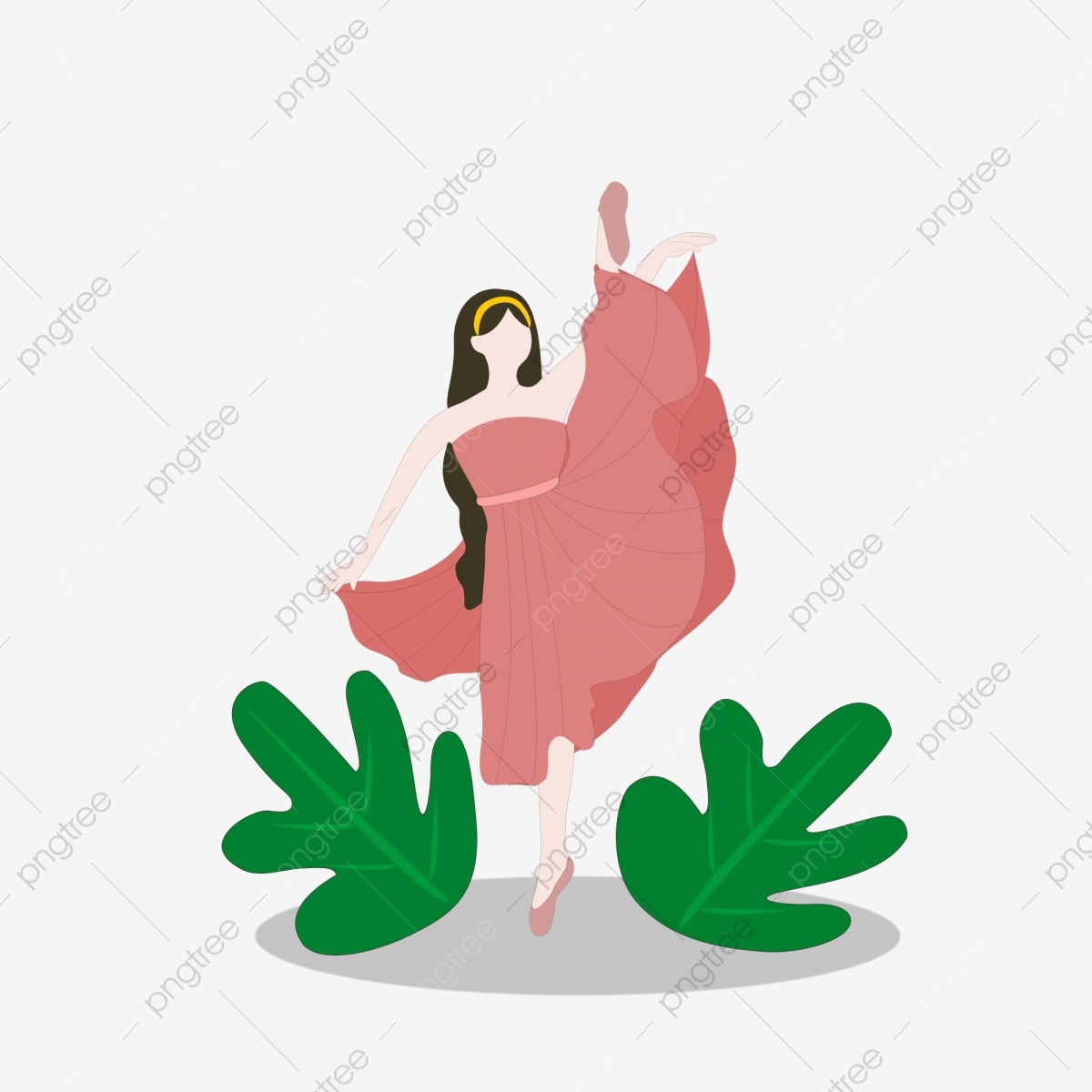 1200x1200 Beautiful Hula Dancing Girl, Vector Png, Hawaii, Hawaiian Island