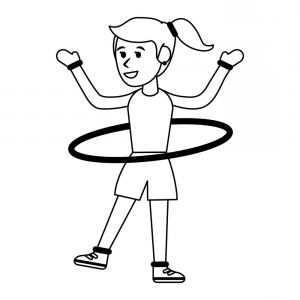 300x300 Photostock Vector Vector Illustration Of Hawaiian Hula Girl