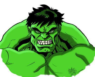 400x323 Cartoon Hulk Face Images Pictures Face Painting Heroes Hulk