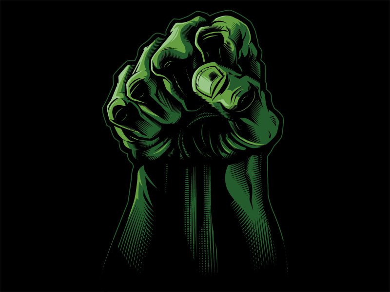 Download Hulk Fist Vector at Vectorified.com | Collection of Hulk ...