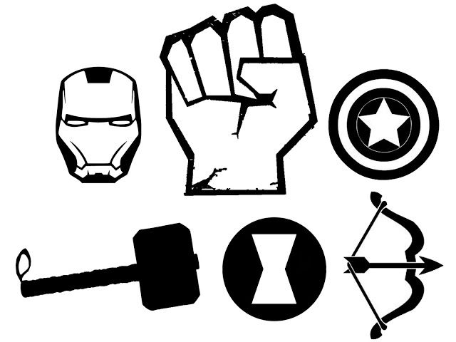 Hulk Fist Symbol Black Widow 640x480 Hulk Fist Symbol Black Widow