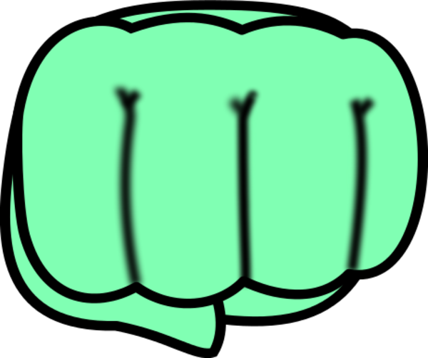 Chibi Fist Vector Clip Art 600x503 Chibi Fist Vector Clip Art