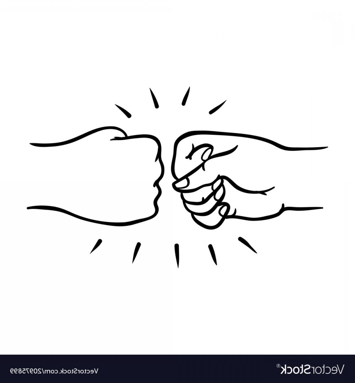 Two Human Hands Giving Fist Bump Gesture In Sketch Vector Soidergi 1200x1296 Two Human Hands Giving Fist Bump Gesture In Sketch Vector Soidergi