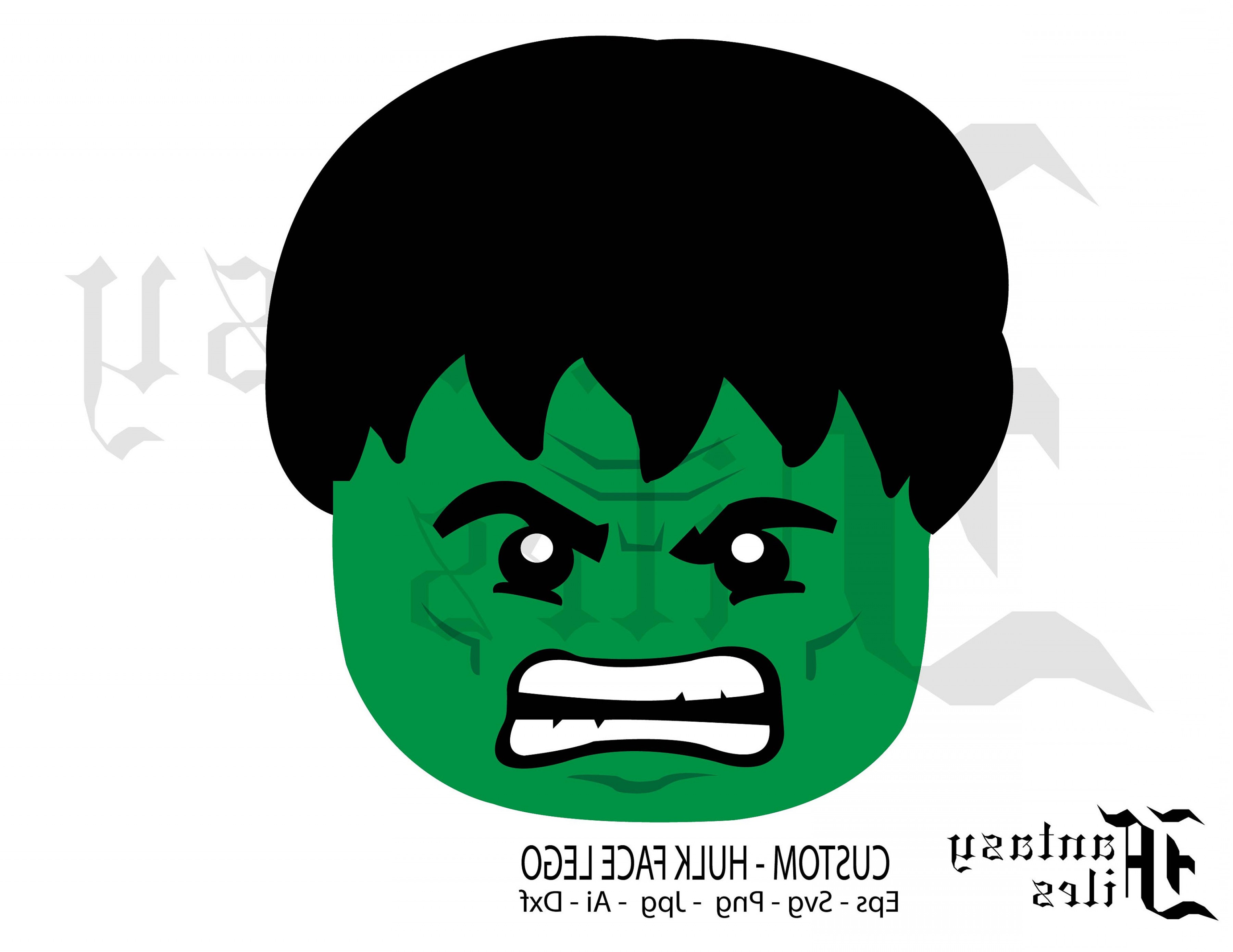 Custom Hulk Face Vector Png Geekchicpro 3600x2781 Custom Hulk Face Vector Png Geekchicpro