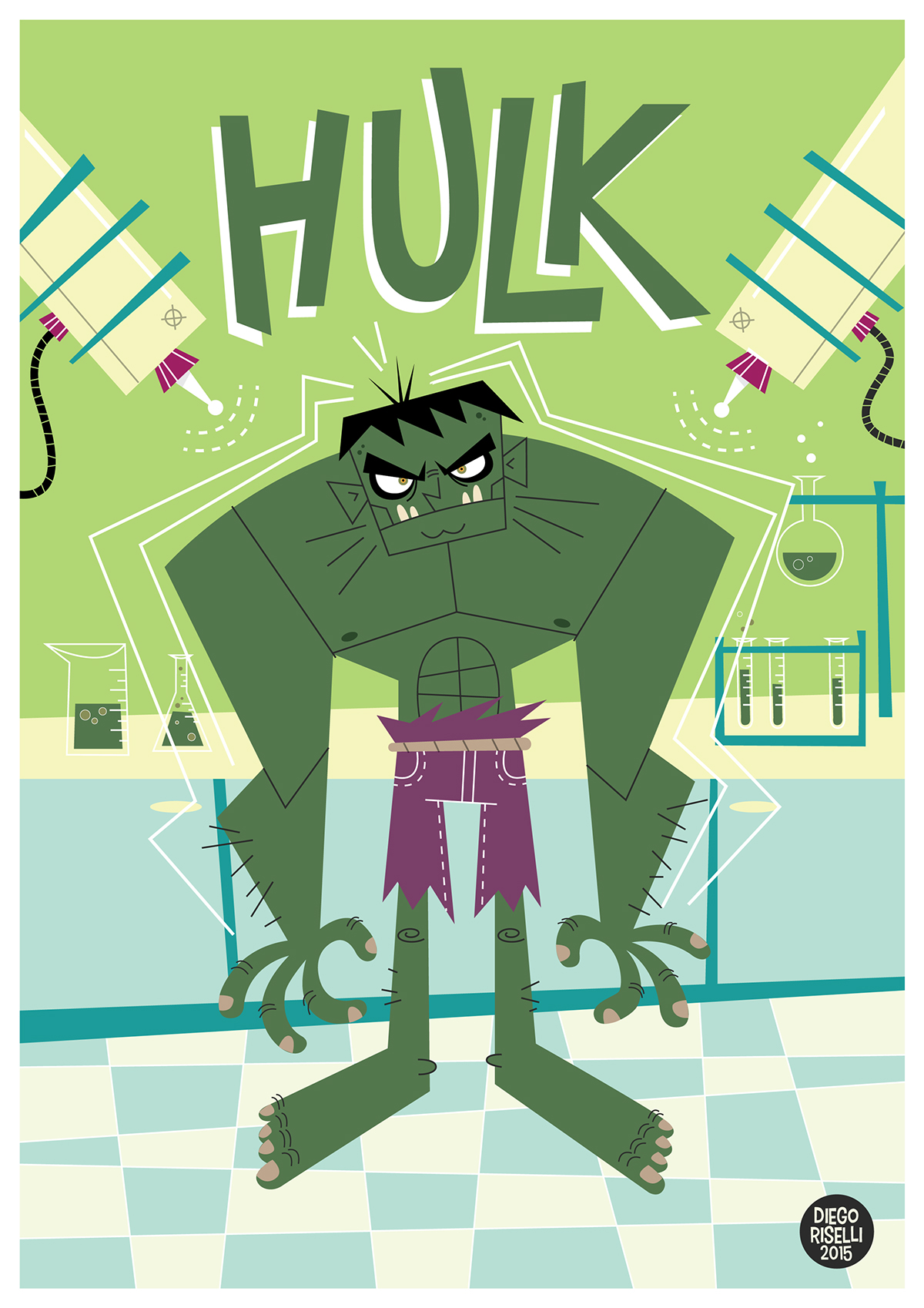 Hulk Vector On Behance 1200x1698 Hulk Vector On Behance