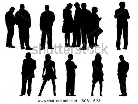People Big Set Stock Vector Shutterstock Painting 450x339 People Big Set Stock Vector Shutterstock Painting