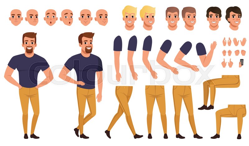 800x471 Diy Vector Kits To Create Your Own Character In Adobe Illustrator