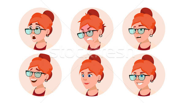 600x337 Avatar Icon Woman Vector Human Emotions Anonymous Female