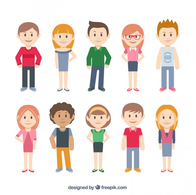 Human Cartoon Vector at Vectorified.com | Collection of Human Cartoon ...