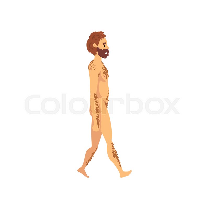 800x800 Male Cro Magnon, Biology Human Stock Vector Colourbox