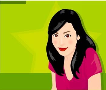 Free Human Face Vector Clipart And Vector Graphics 350x297 Free Human Face Vector Clipart And Vector Graphics