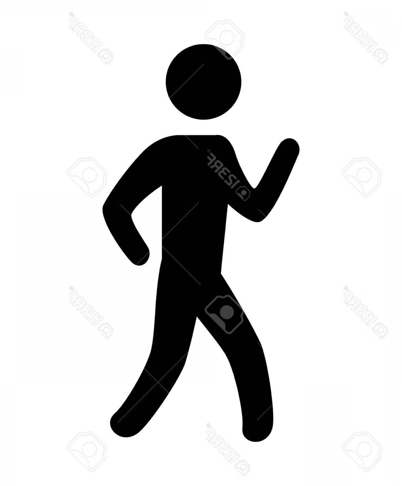 1290x1560 Walking Human Vector Catchsplace
