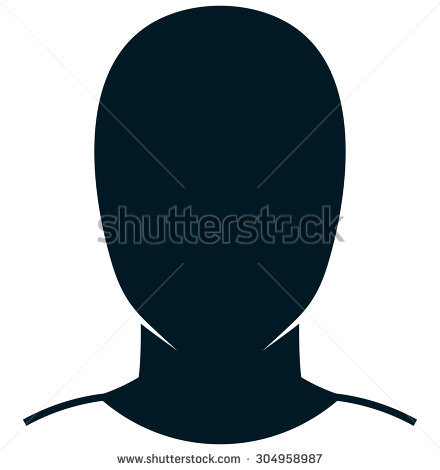 440x470 Silhouette Of A Human Head