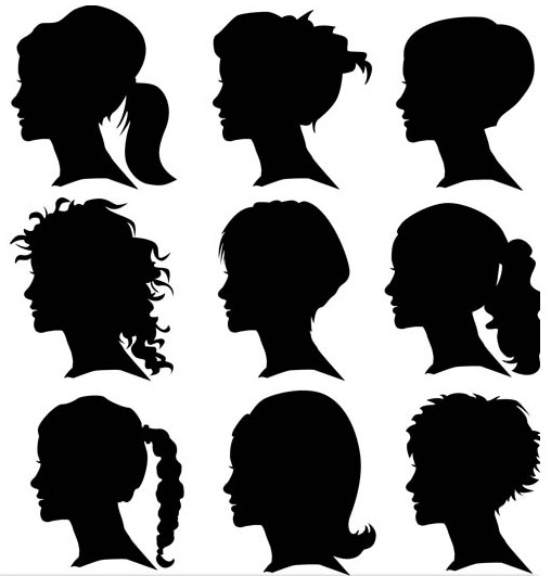 508x531 Silhouette Head Vector