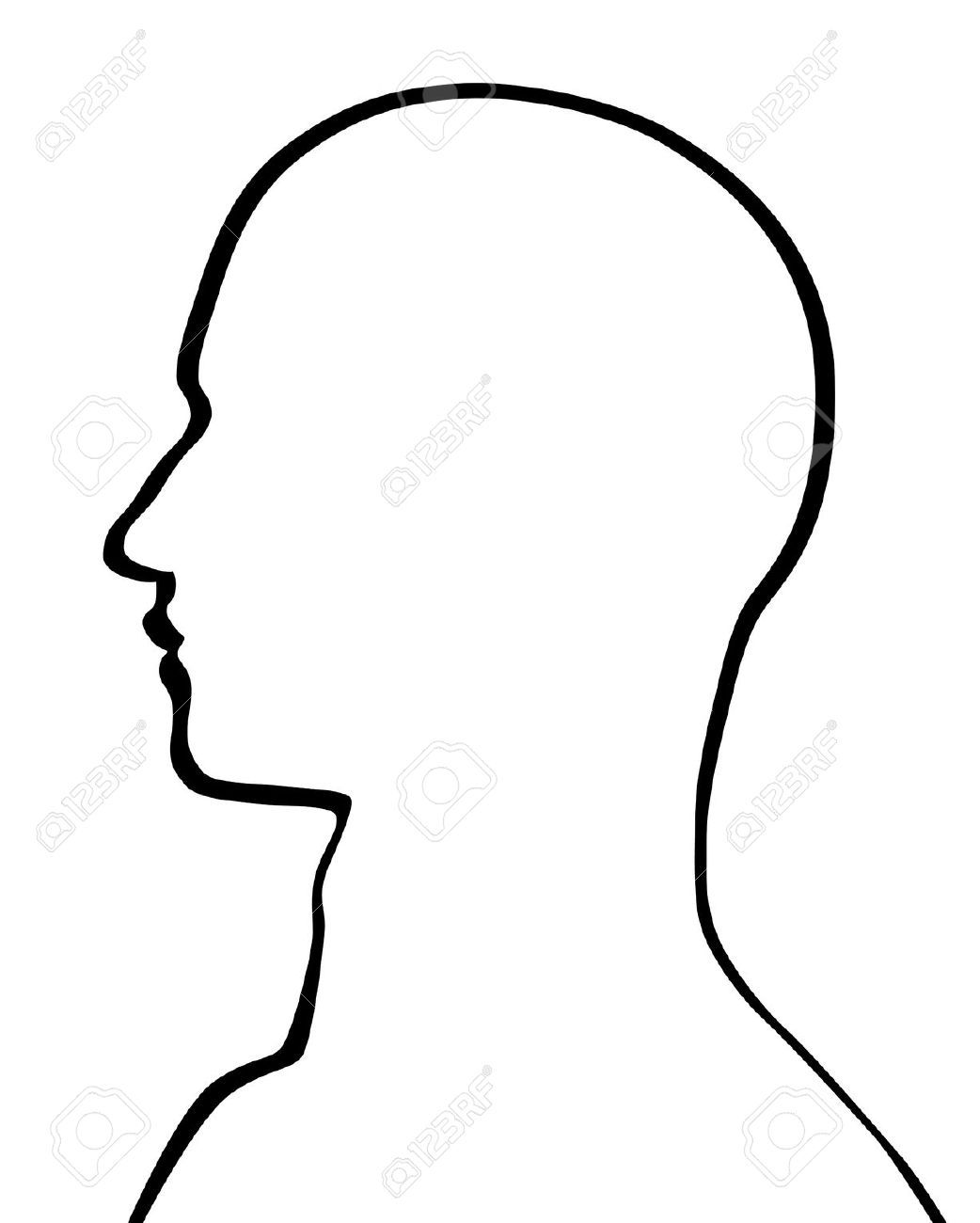 1042x1300 Stock Vector Art Human Head, Drawing The Human Head, Drawing Heads
