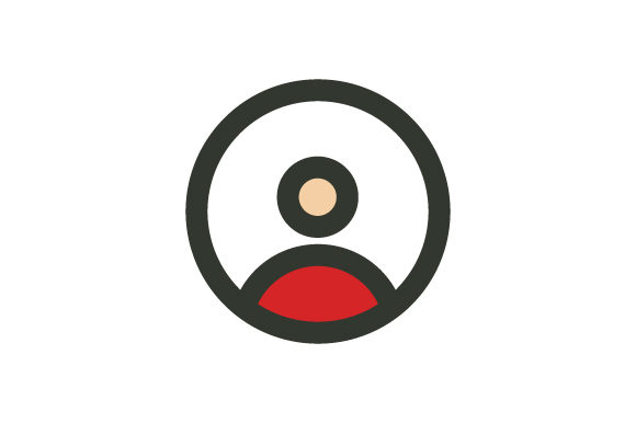 580x386 Human Icon Vector Graphic