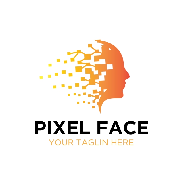 640x640 Mind Pixel Logo Designs, Design, Brain, Human Png And Vector