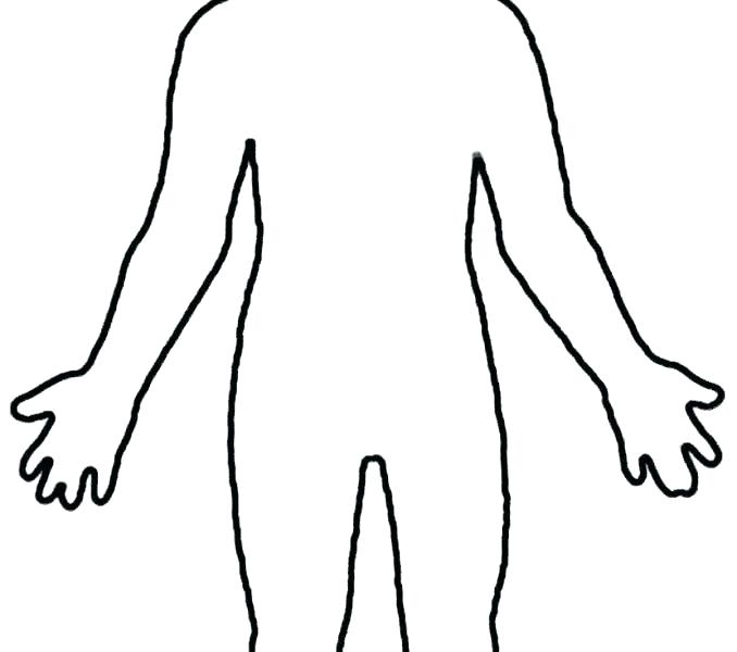 Human Outline Vector at Vectorified.com | Collection of Human Outline ...