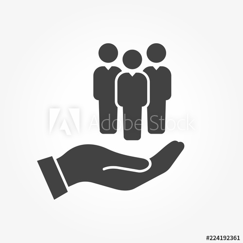 Human Resources Vector Icon 500x500 Human Resources Vector Icon
