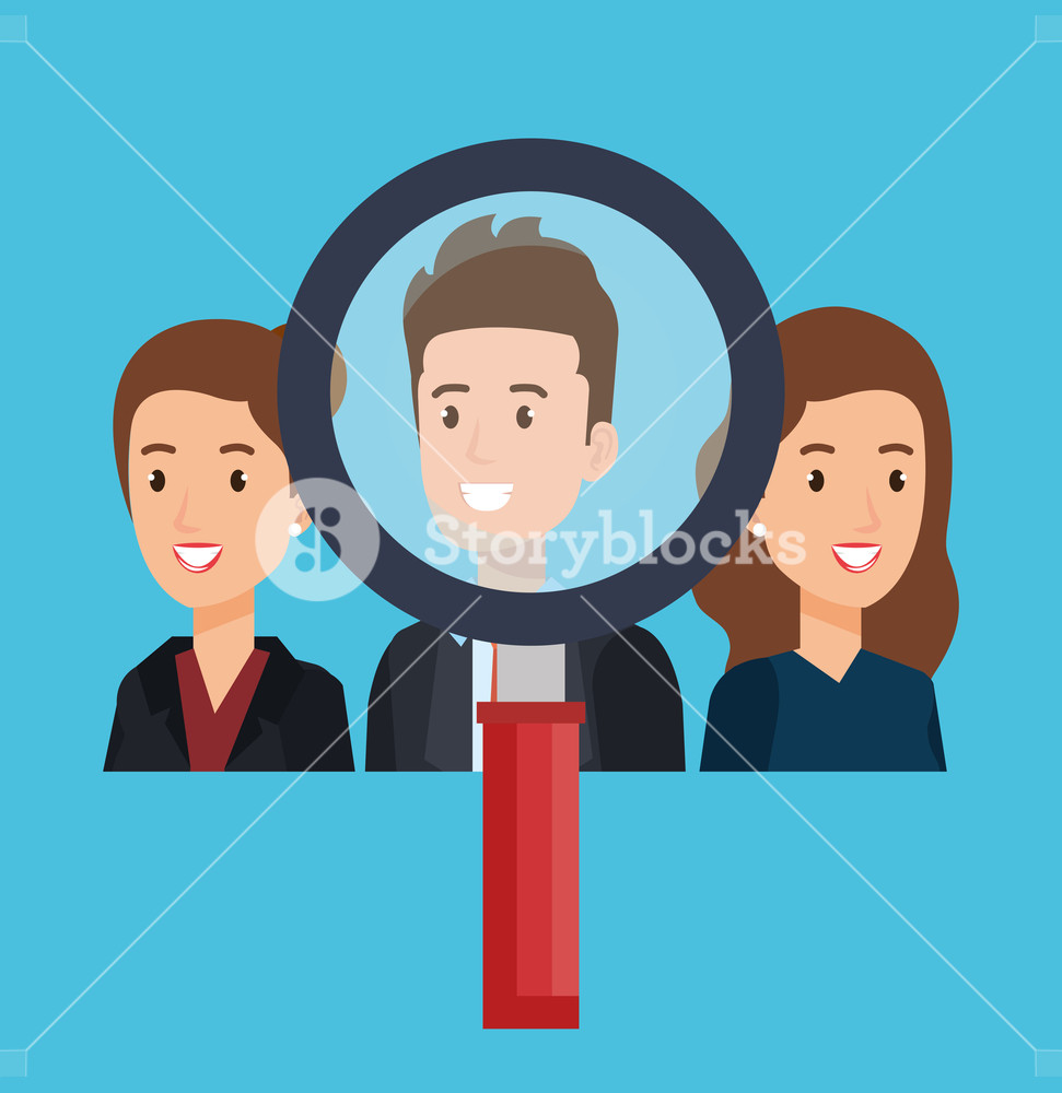 Group Of People Human Resources Vector Illustration Design Royalty 971x1000 Group Of People Human Resources Vector Illustration Design Royalty