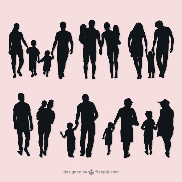 Download Human Silhouette Free Vector at Vectorified.com ...