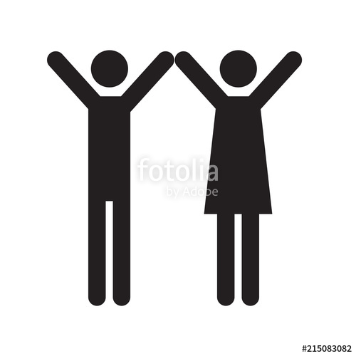 Human Silhouette Vector Icons Stock Image And Royalty Free Vector 500x500 Human Silhouette Vector Icons Stock Image And Royalty Free Vector