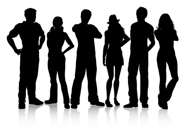 Free Silhouettes Vector Packs 629x456 Free Silhouettes Vector Packs