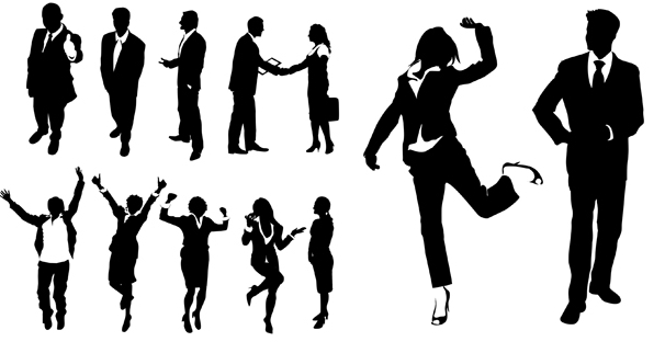 Human Silhouette Vector