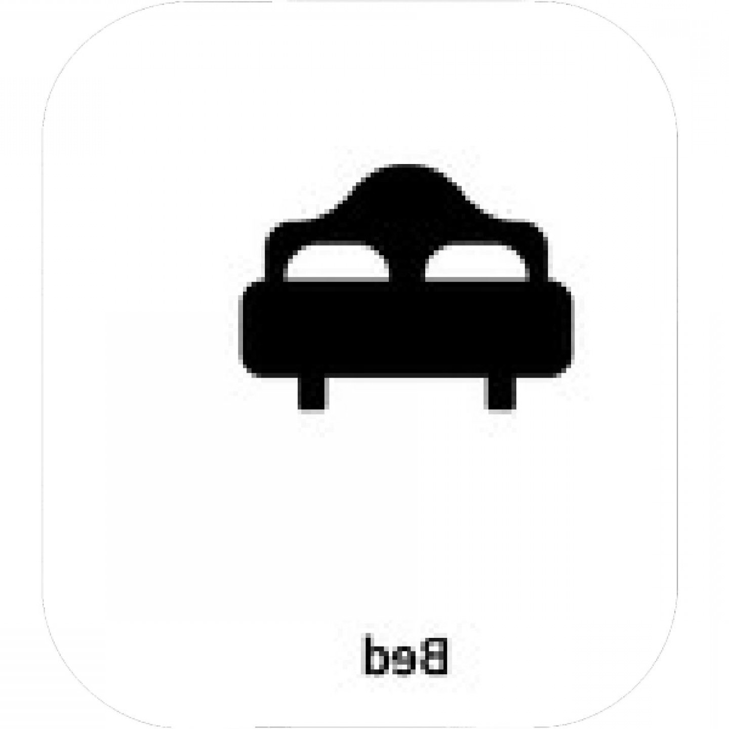 1440x1440 Vector Silhouette Human Bed Lamaison