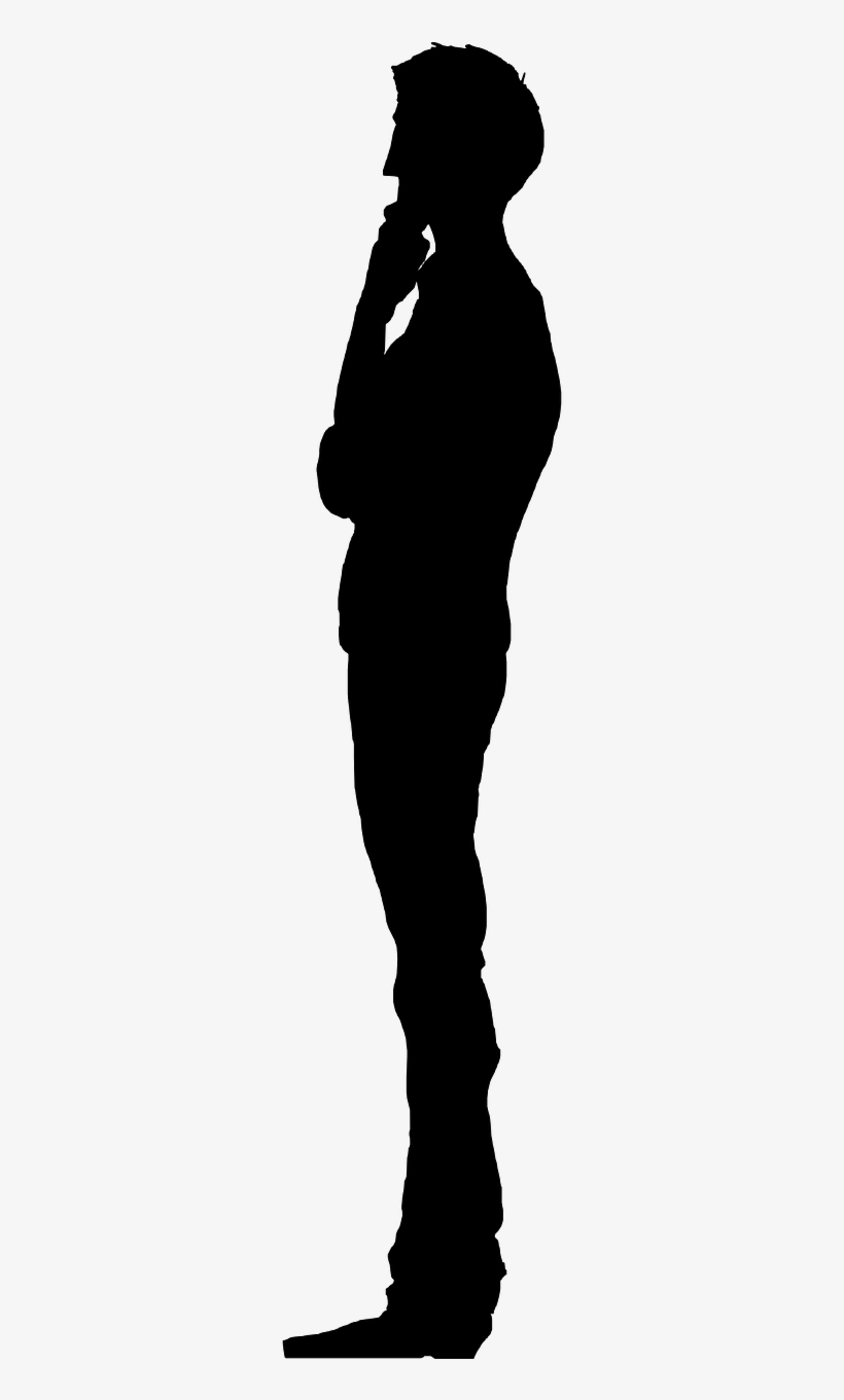 820x1361 Man Standing Silhouette Png
