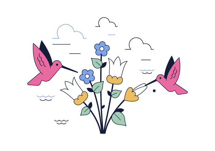 700x490 Hummingbird Free Vector Art