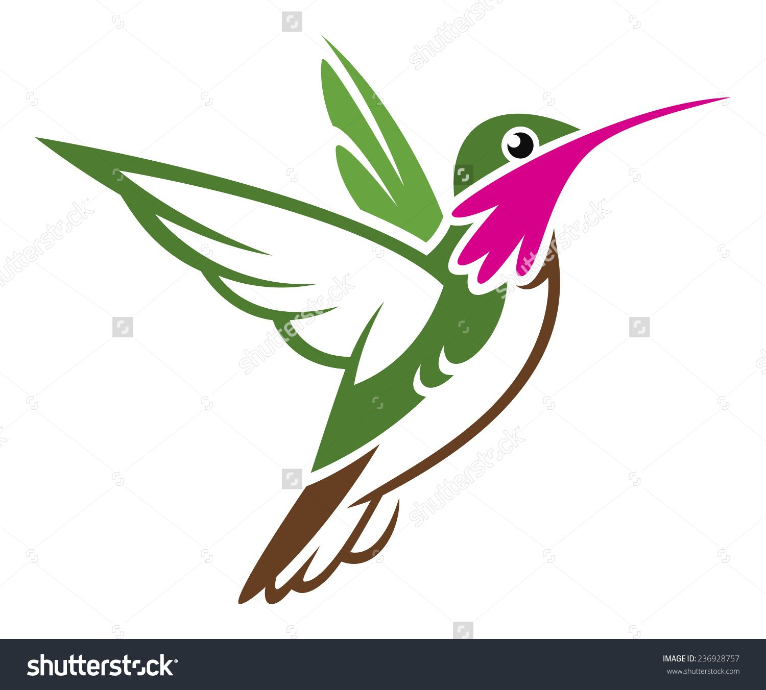 Stylized Calliope Hummingbird Vectorial En Stock 1500x1352 Stylized Calliope Hummingbird Vectorial En Stock