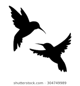 260x280 Hummingbird Silhouette Free