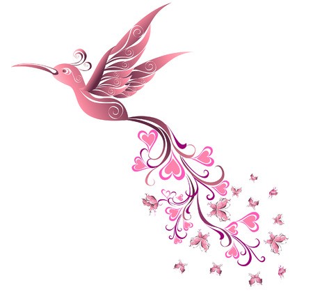 450x419 Tattoo Hummingbird Vector Royalty Free Vector Graphics
