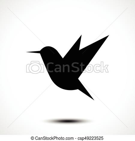 450x470 Collection Of 'hummingbird Silhouette Vector' Download More Than
