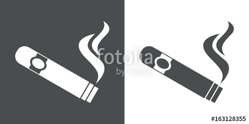 500x250 Icono Plano Puro Con Humo Gris Y Blanco Stock Image And Royalty