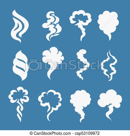 450x470 Nubes, Iconos, Vector, Humo, Polvo, Olor, Caricatura Nubes