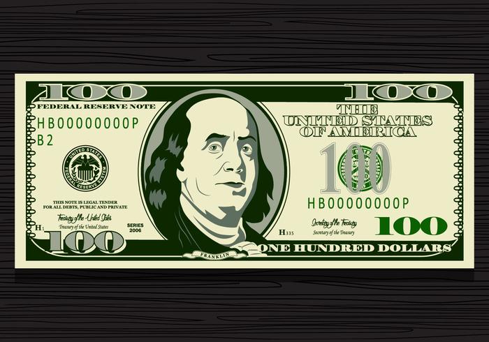 700x490 Dollar Bill Vector