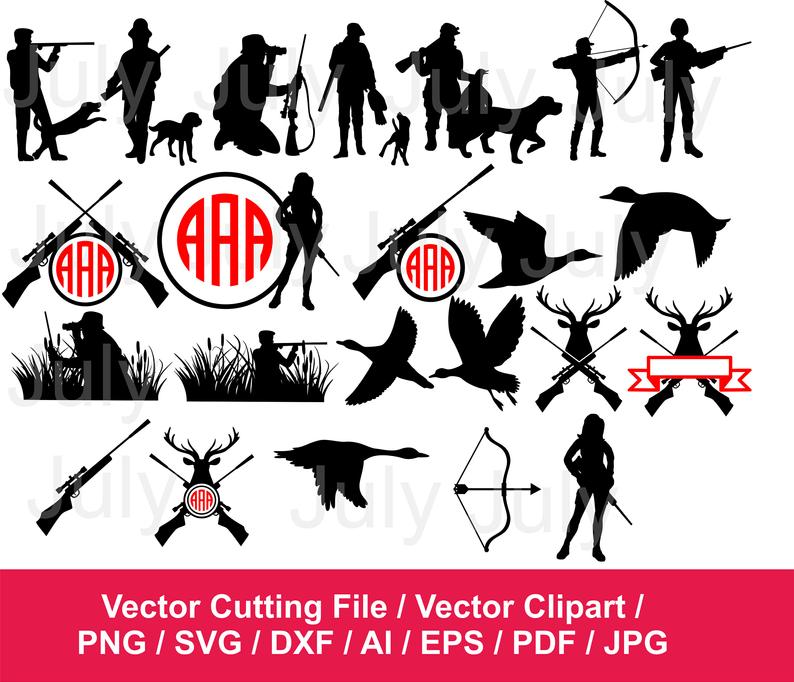 Hunter Silhouette Vector at Vectorified.com | Collection of Hunter ...