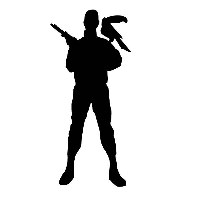 660x660 Hunter Silhouette