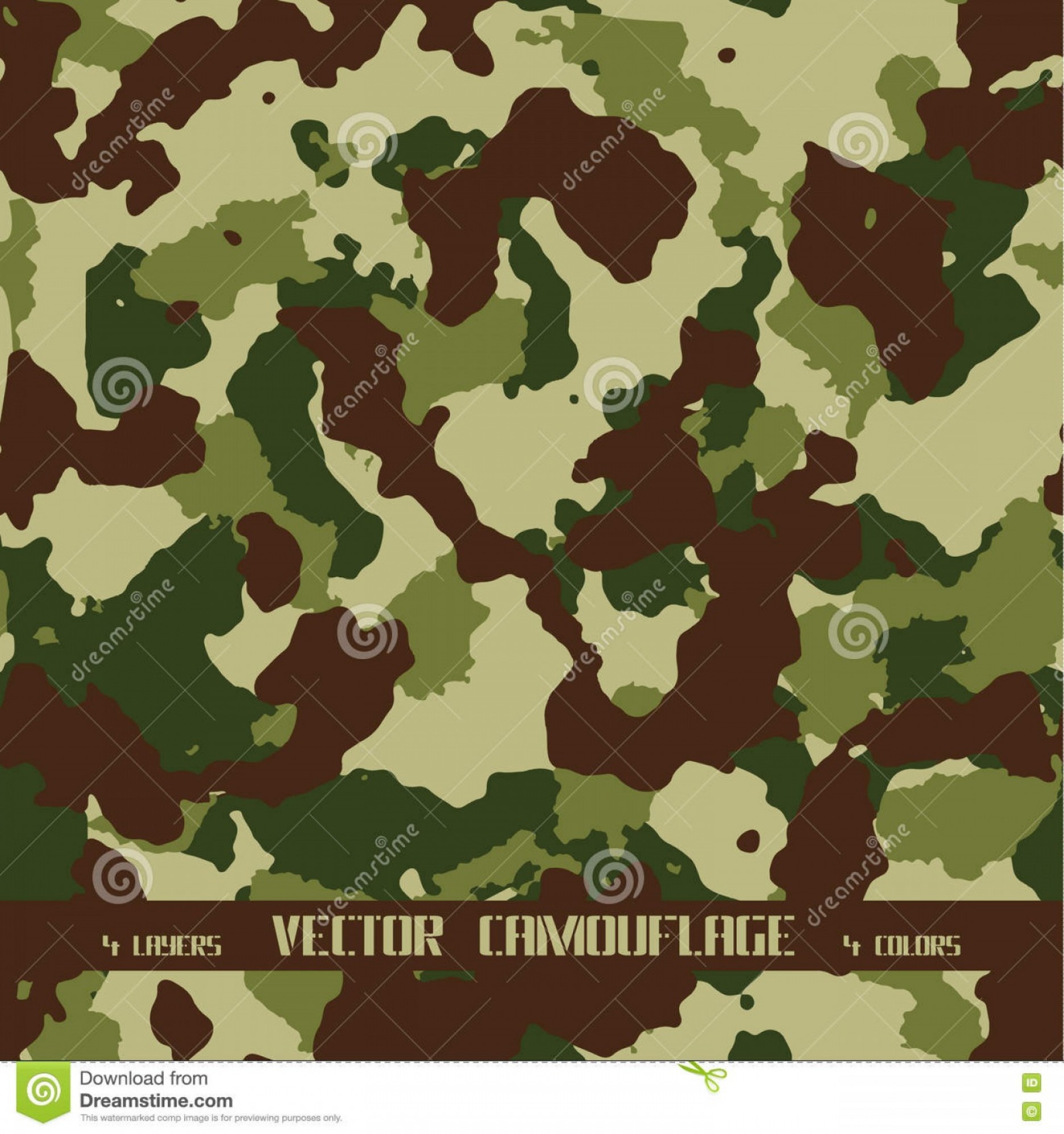 1872x1994 Stock Illustration Camouflage Vector Forest Background Army