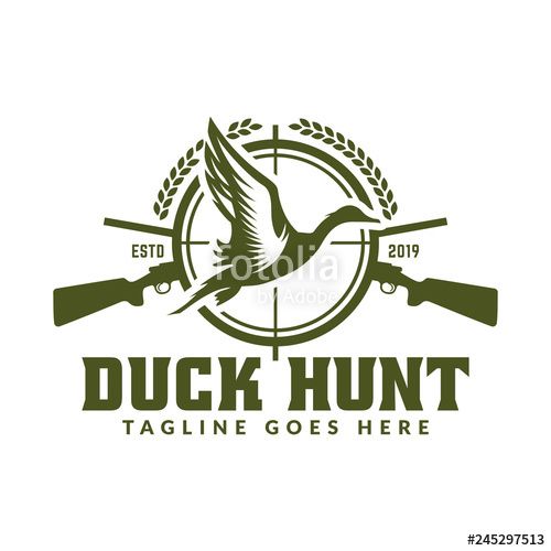 500x500 Vector Hunting Logo, Hunt Badge Or Emblem For Hunting Club
