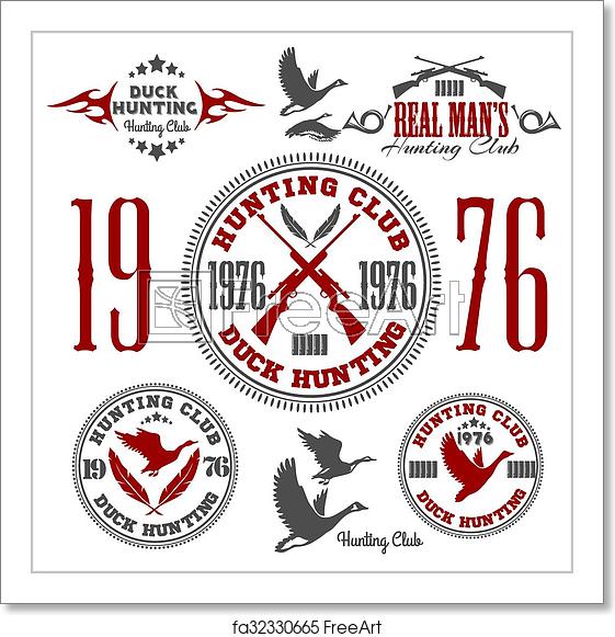 561x581 Free Art Print Of Duck Hunting