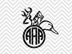 300x225 Hunting Monogram